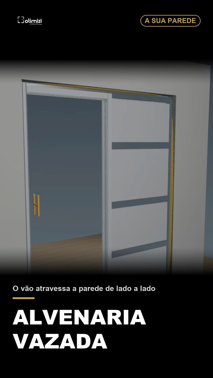 Alvenaria com vão vazado